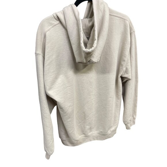Goodie Two Sleeves Hoodie Graphic Misunderstood Beige Essentials Size Unisex M - Picture 3 of 3